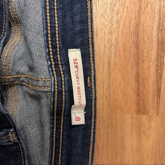 Levi’s 529 Mid Rise Curvy Bootcut - Picture 13 of 13